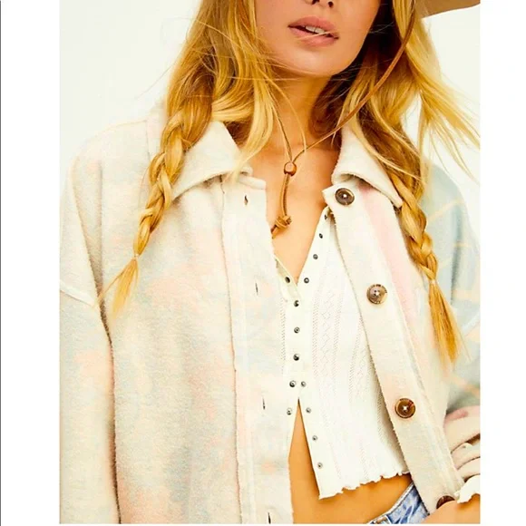 Free People Kiwi Shirt Jacket - Picture 3 of 4